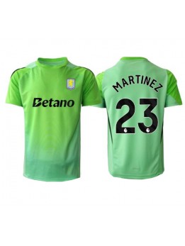 Aston Villa Emiliano Martinez #23 Målvakt Replika Borta Kläder 2025-26 Kortärmad